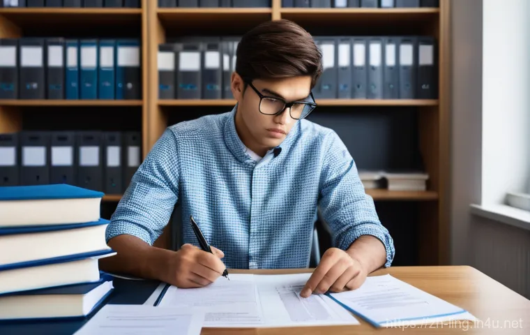 법률 문서 해석 - Image Prompt 1: Overcoming Legal Document Overwhelm**