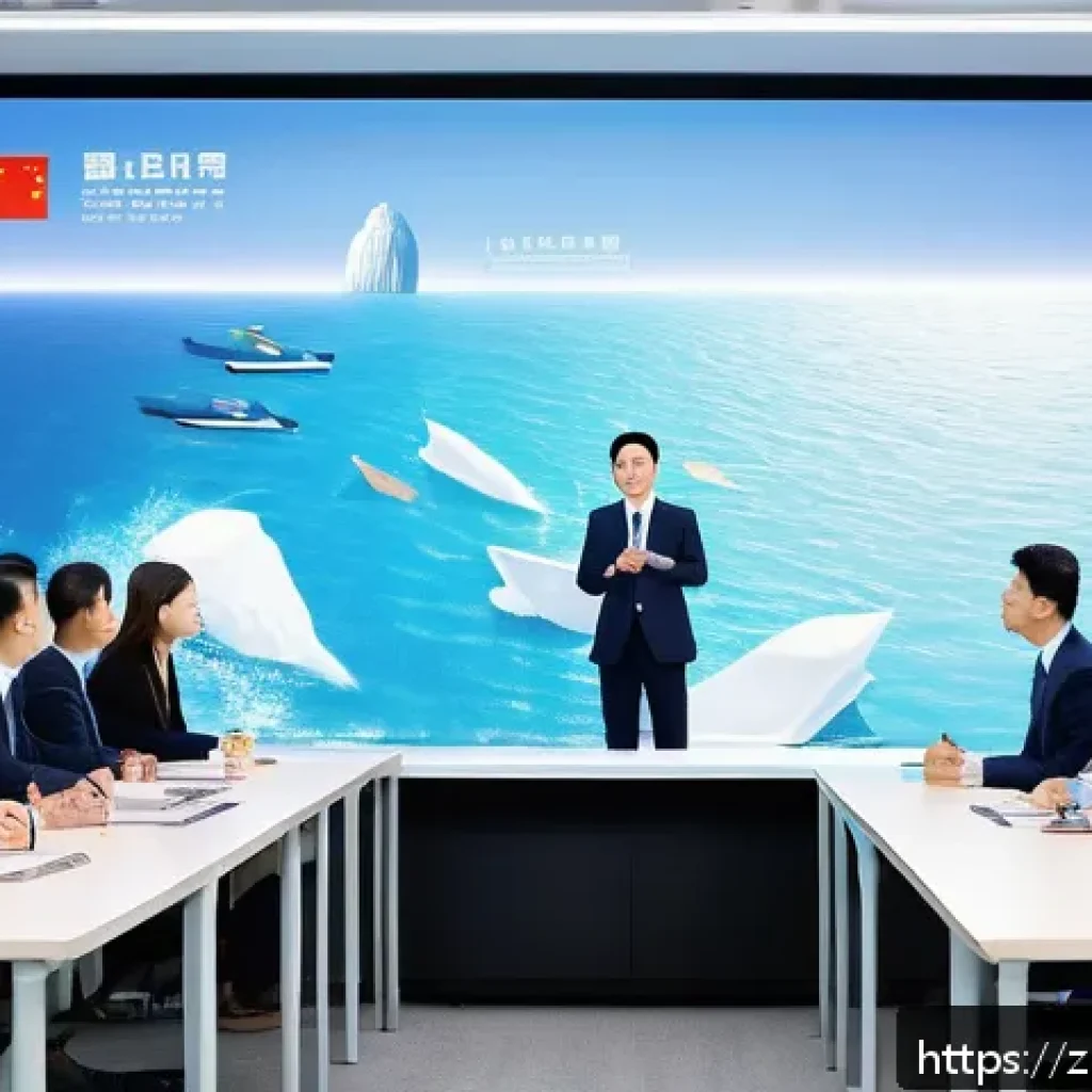 수사학과 언어 - A modern office setting with a diverse group of professionals engaged in a dynamic team training ses...